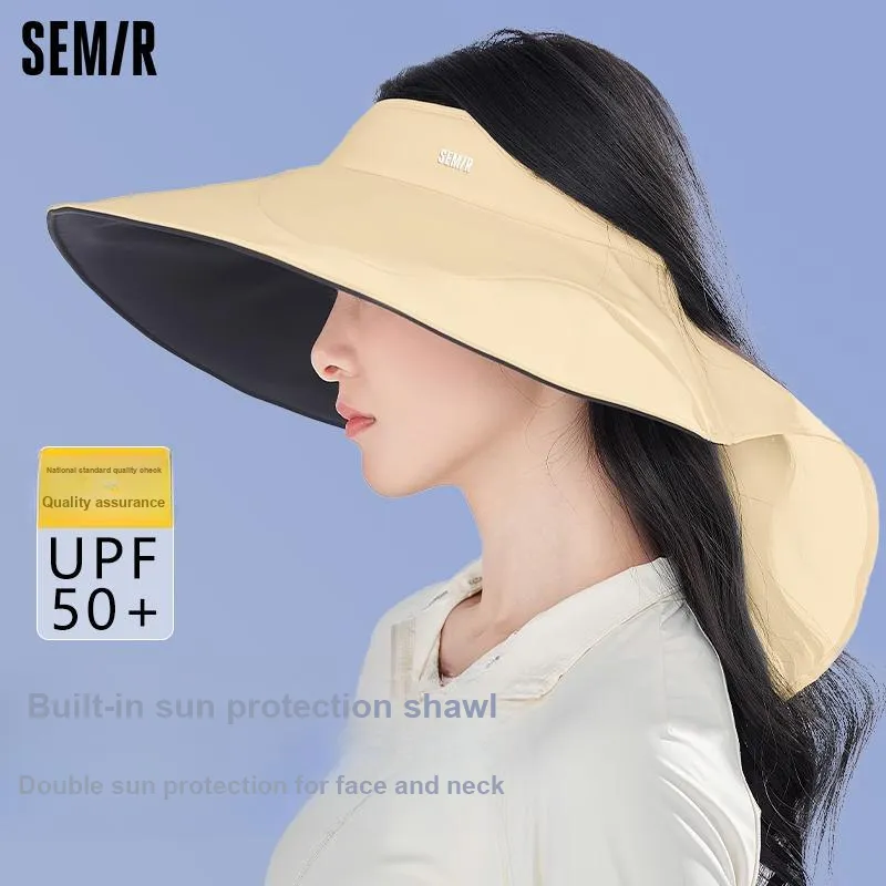 SEM/R Polyester Sun Protection Hats Women's-7