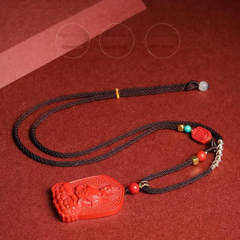 With The Heart Of The Jade Necklaces Unisex-24