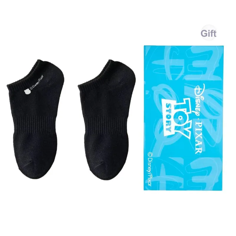 Disney No Show Socks Unisex Gift Box Set Of 4-10