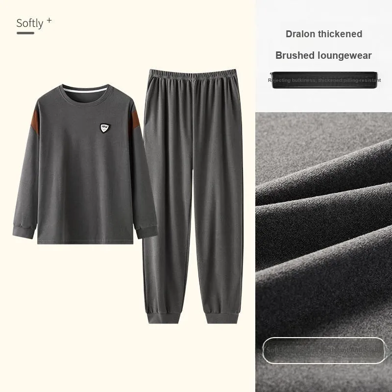 Card Pajama Set Men's Image Color-1