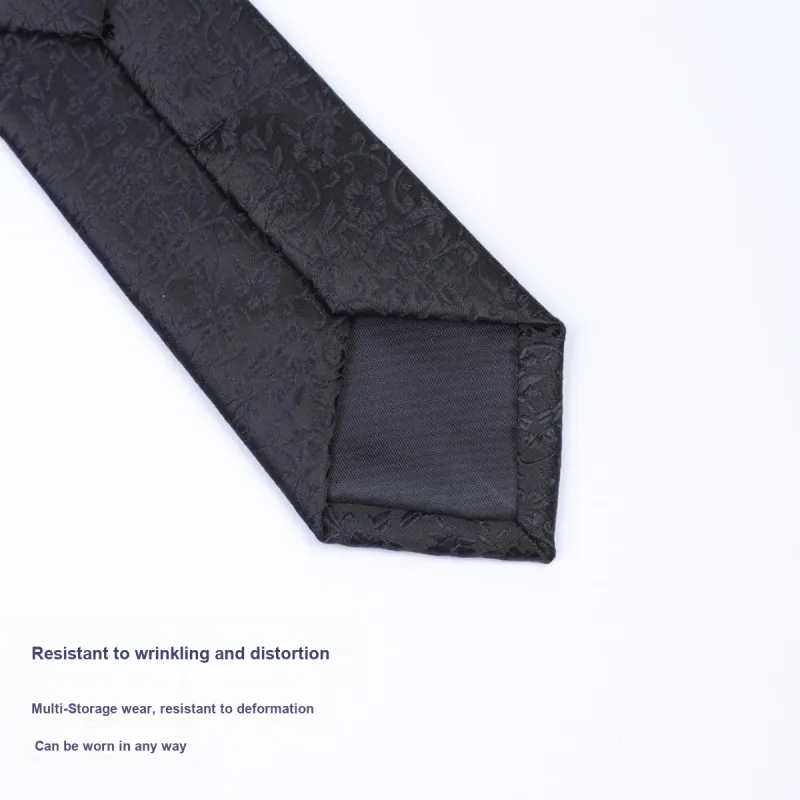 Red Bean Polyester Yi Lade Tie Men's-3
