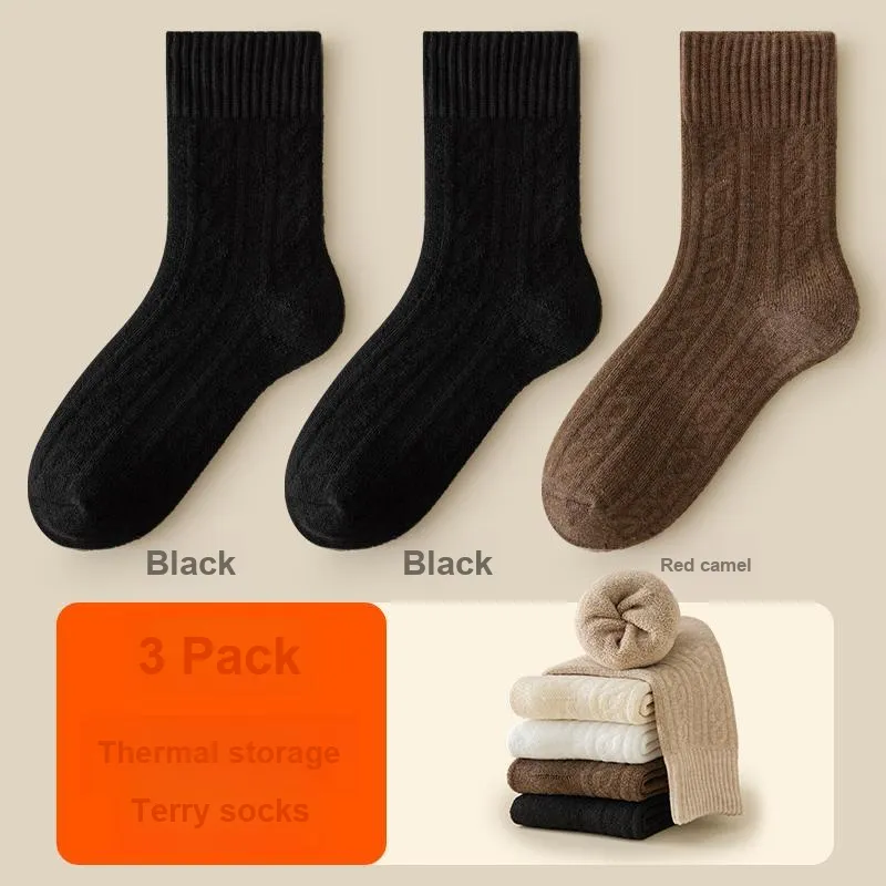 H YXIANG Mid Calf Socks Women's Combo Set-13