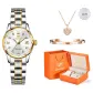 Steel Band White Dial