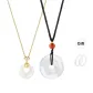 S925 Silver-Peaceful Twin Hearts Necklace (Gold)