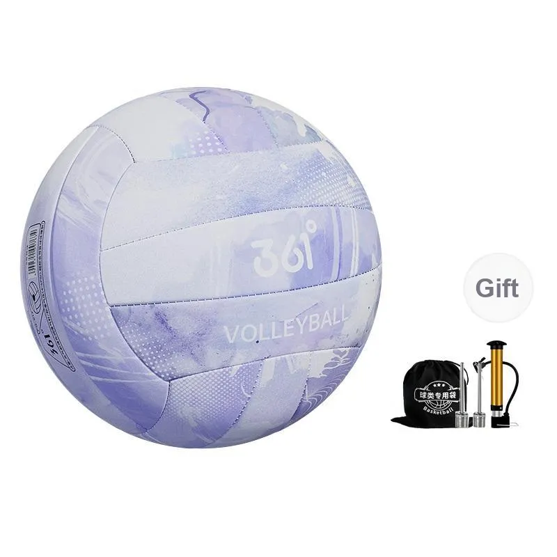 361° PVC Size 5 Volleyball Unisex Rose Purple-0