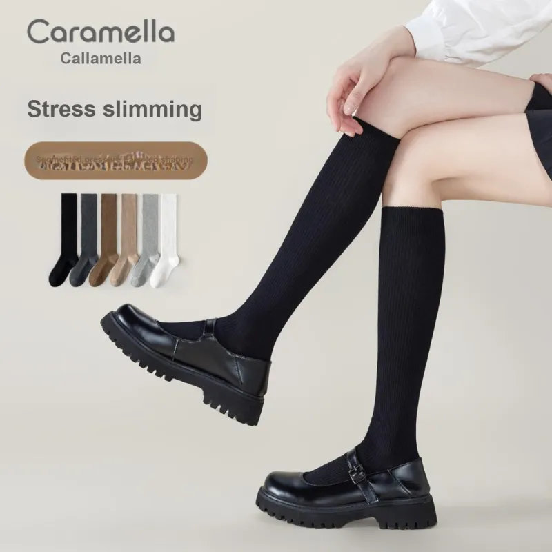 Caramella Knee High Socks Women's Combo Set-10