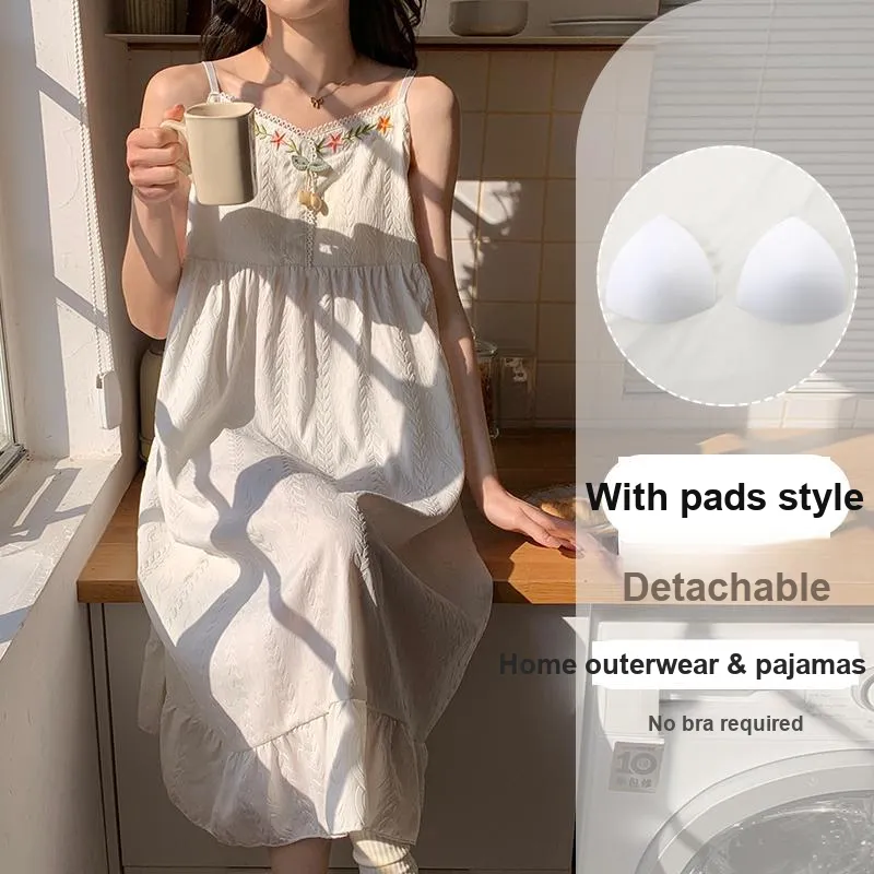 OUSHIBO Nightgown Women's Image Color-2