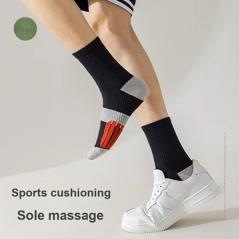 Caramella Mid Calf Socks Men Combo Set-9