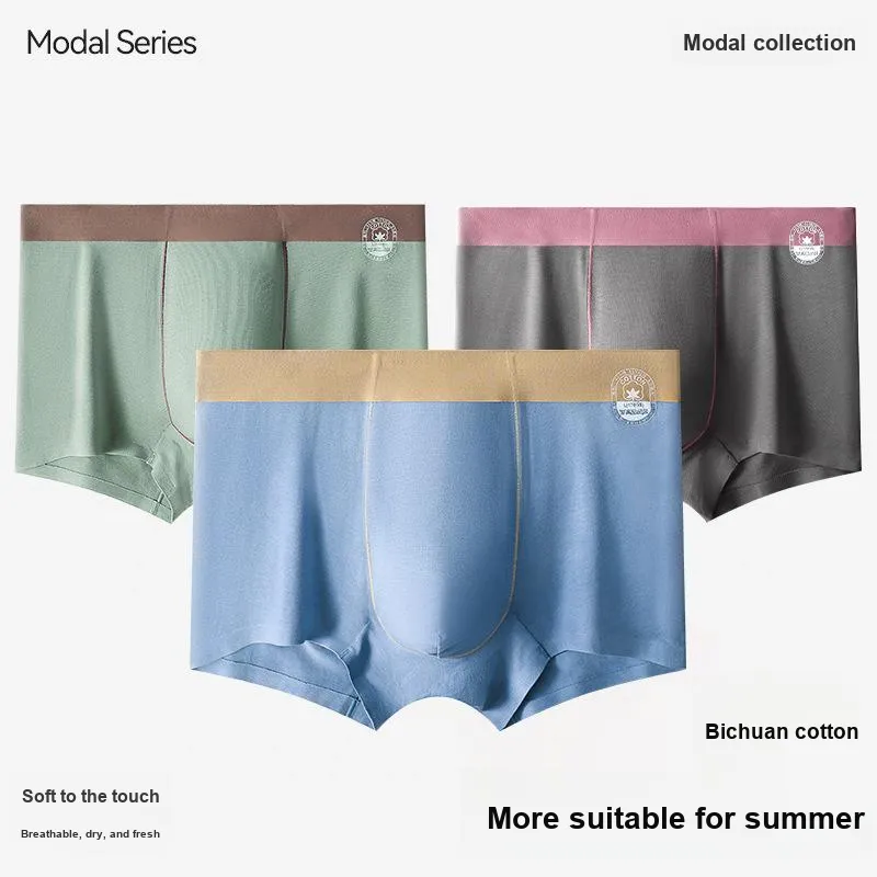 Qiao Ni Tong Underpants Men's 3 Pack-2