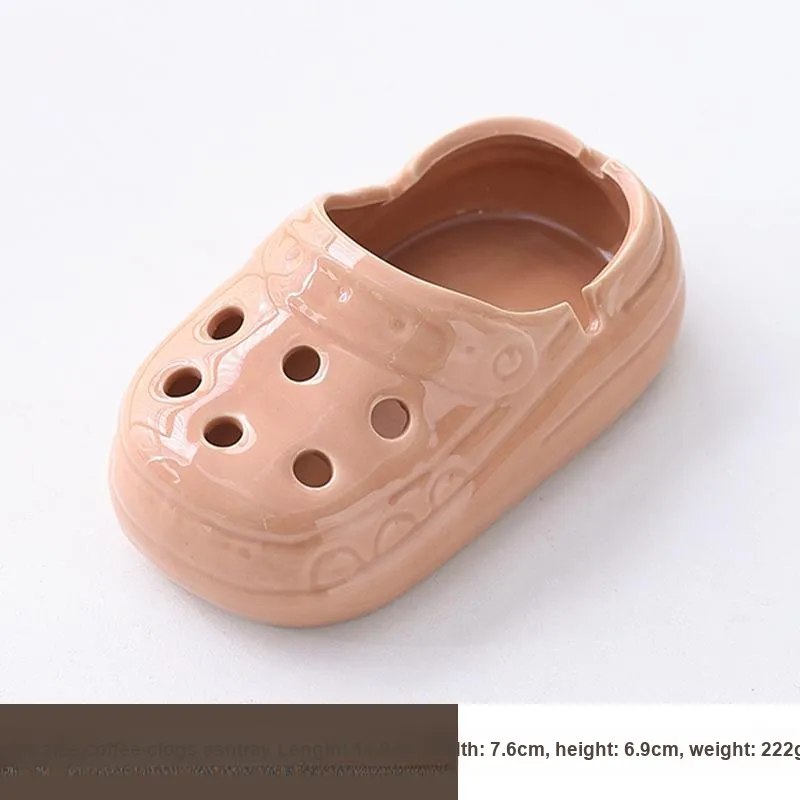 KERPA Creative Clogs Styling Ashtray, Home Living Room Tea Table Accessories, Small Storage Ornament, One Size-9