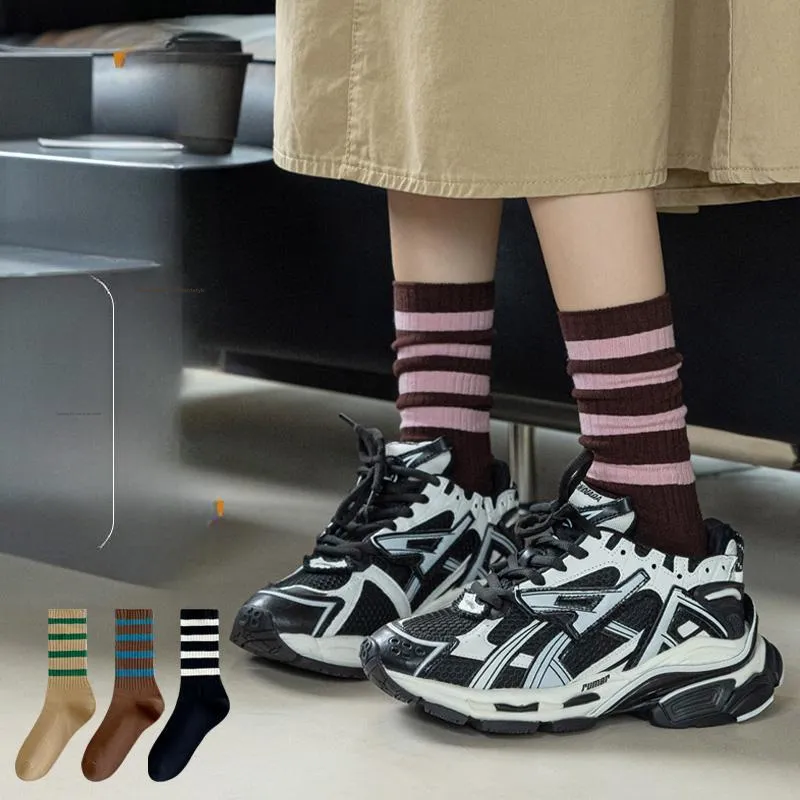 Caramella Mid Calf Socks Women's Box 3 Pack-6