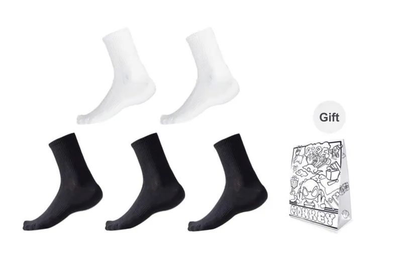 FireMonkey Mid Calf Socks Unisex-3
