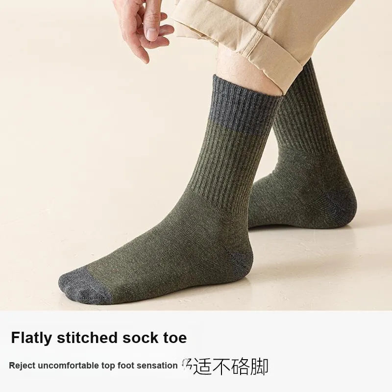 MIIOW Knee High Socks Men's Combo Set-13