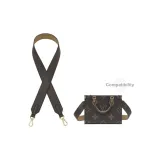 Brown Dual 3.8 Shoulder Strap 65cm