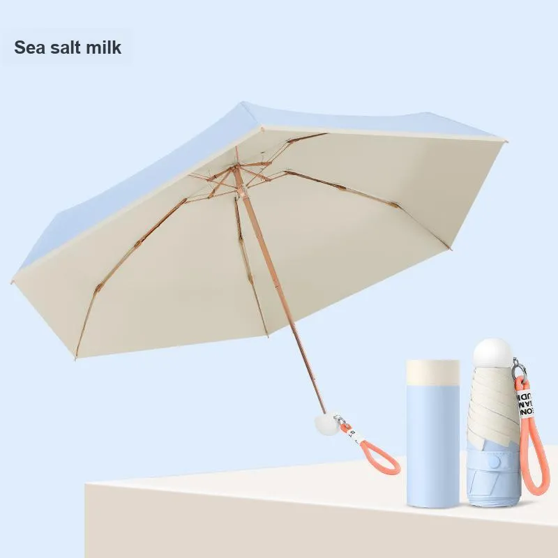 Imono Portable Foldable Sun And Rain Dual Use Umbrella-5
