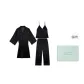 [Gift Box Set]White Pure Camisole 3-Piece Clothing Set