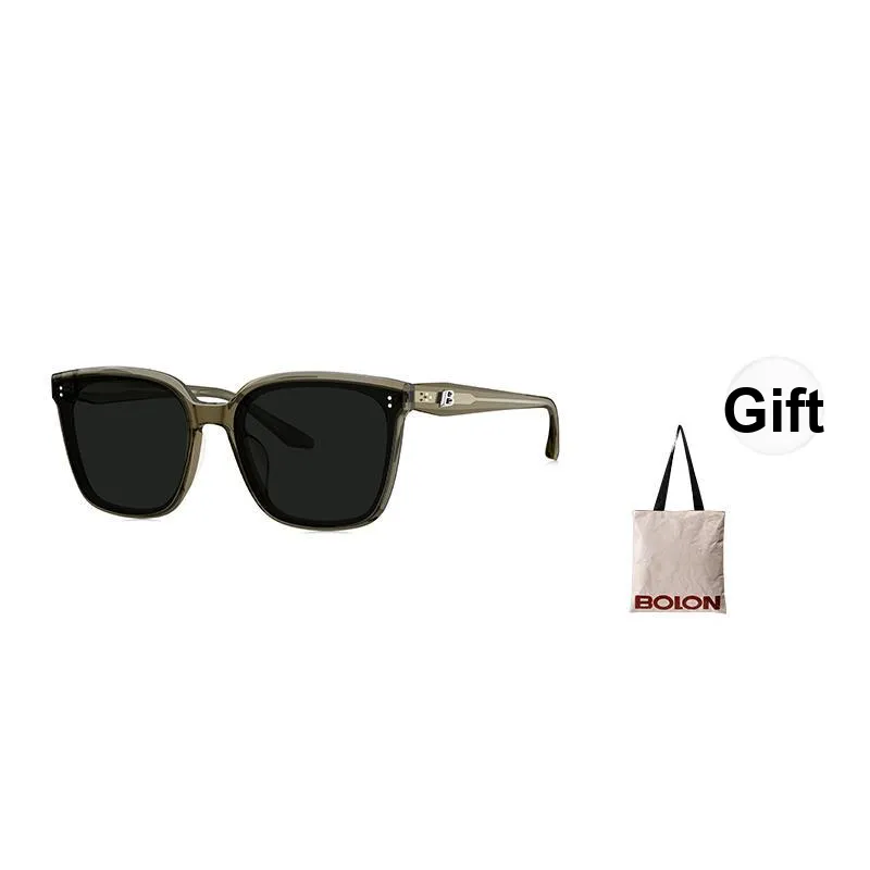 BOLON Plate Frame Square Sunglasses Unisex-27
