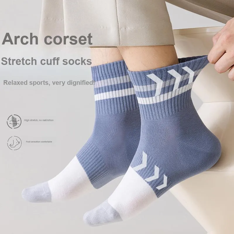 Lan Miao Mid Calf Socks Men's 7 Pack-3