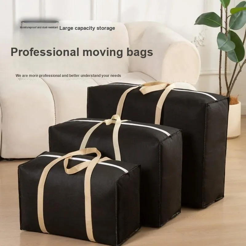 Yan Family Home Storage Bags Navy Blue \ Black-7