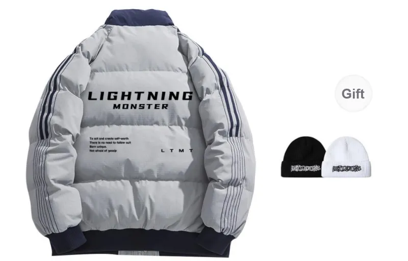 LIGHTNING MONSTER Puffer Jacket Unisex-8
