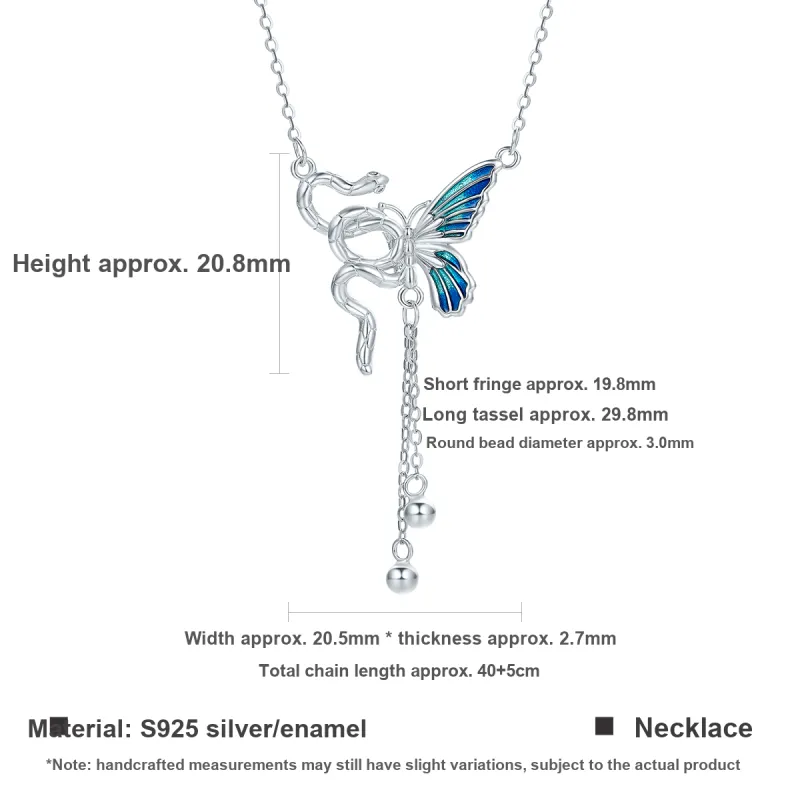 Century Edge Jewelry S925 Silver Necklaces Women's-4