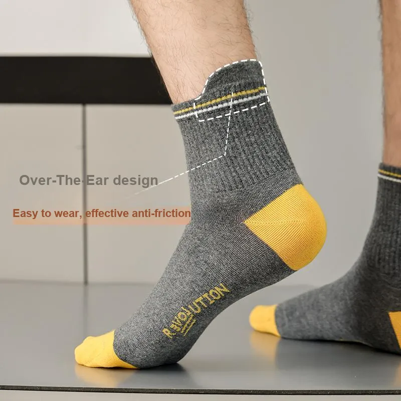 BONAS Mid-Calf Socks Men's Combo Set-4