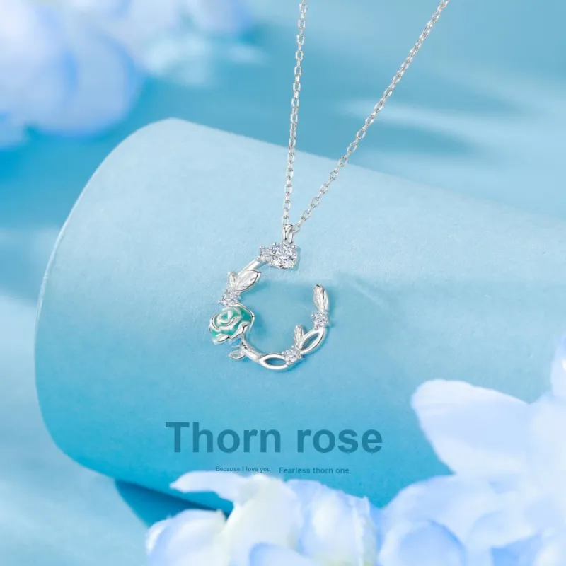 KOREET 925 Sterling Silver Necklace Love Confession Women's-2