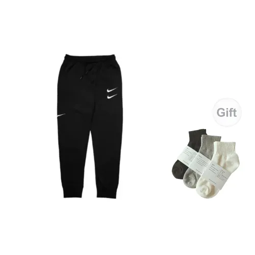 Nike Swoosh Casual Pants Men Black