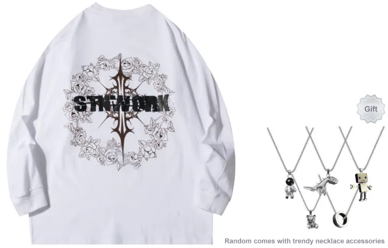 STNW Long Sleeved T Shirt Unisex-7