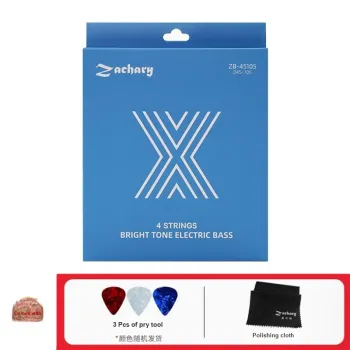 ZACHARY ZB-45105 ZB-45130 Anti-Rust Coating Electric Bass Strings Musical Instrument Accessories
