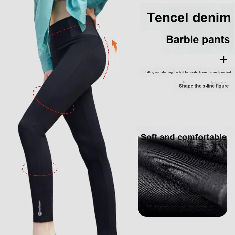 Lan Miao Leggings Women's Black-3