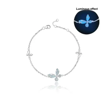 Kelanxi 925 Sterling Silver Bracelets Women's