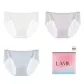 [Nude Feel Ice Silk]Purple+Blue+White