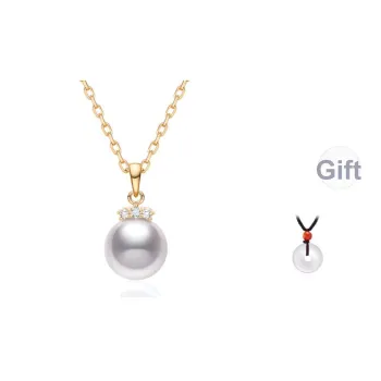 Luxury Beads Pearl Pendant[Includes Silver Chain] Women's