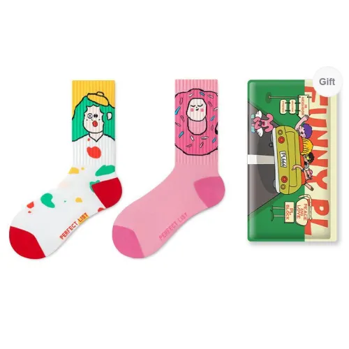 PL Mid Calf Socks Unisex Shopping Bag 2 Pack