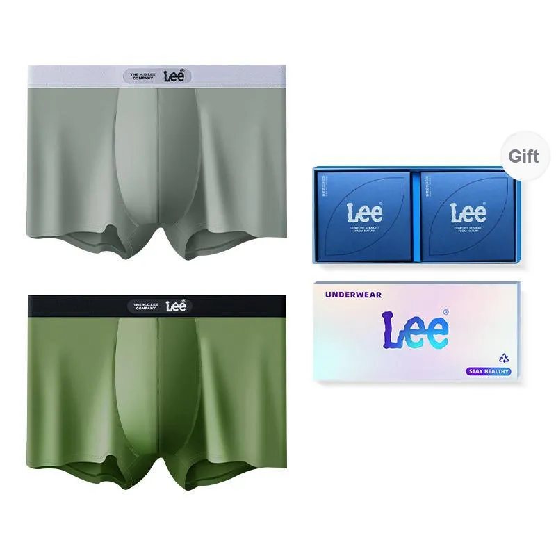 Lee Underpants Men's Gift Box Of 2 Strips-11
