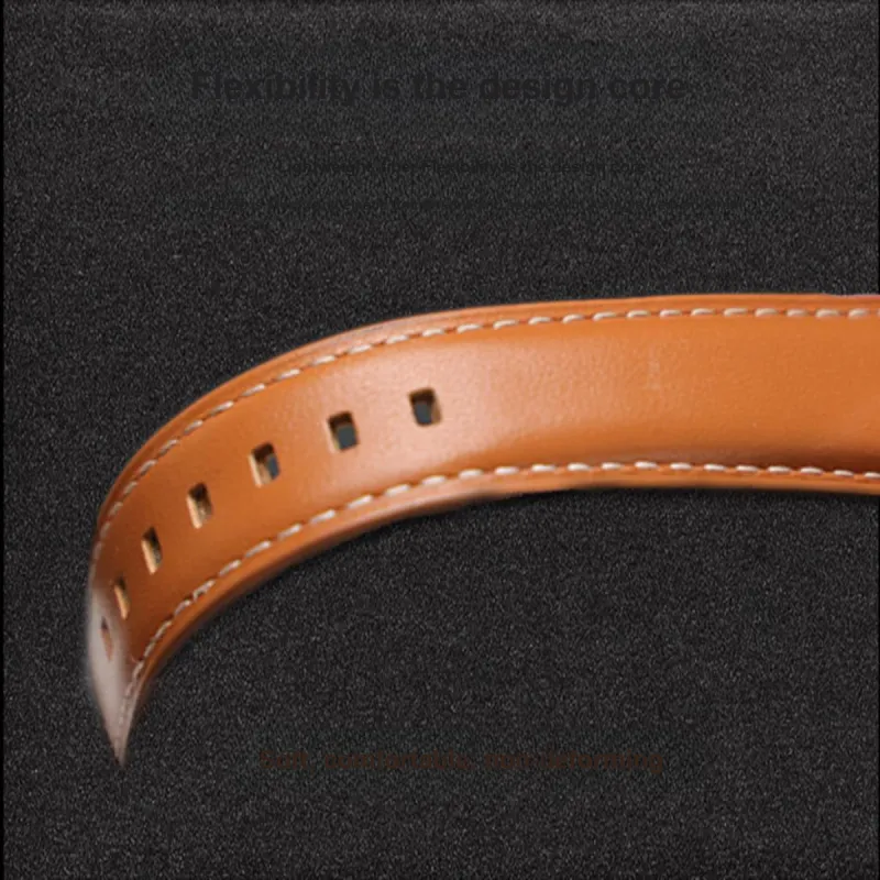 SHIRUI Accessories Longines Compatibility Watch Band 20mm Genuine Leather Material-38