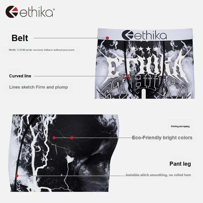 ETHIKA Underpants Men's 1 Pack Knight Of The Dead-1