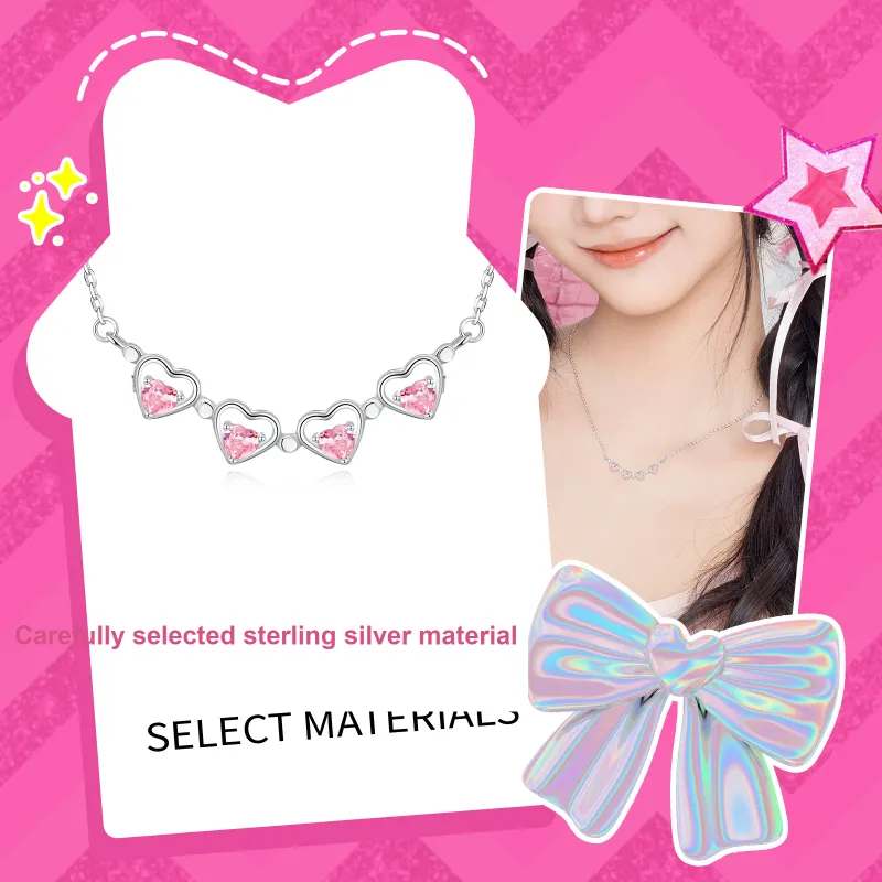 Barbie 999 Fine Silver Necklaces Unisex-1