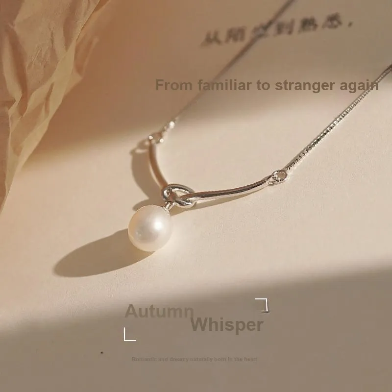 JINLIUFUJIXIANG Freshwater Pearl Necklaces Women's-9