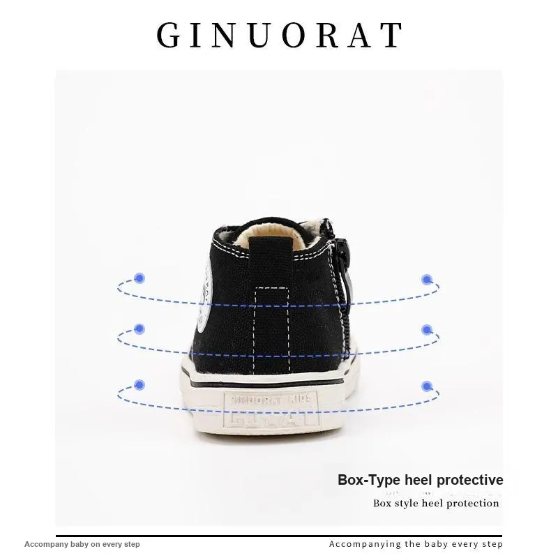 QINUOSHU Kids' Canvas Shoes Kids-2
