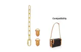 [Gold]Extender Chain+Abrasion-Resistant Buckle
