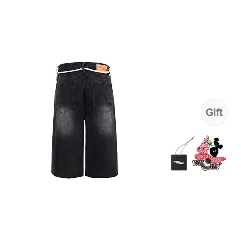 WHOOSIS Denim Shorts Unisex-9