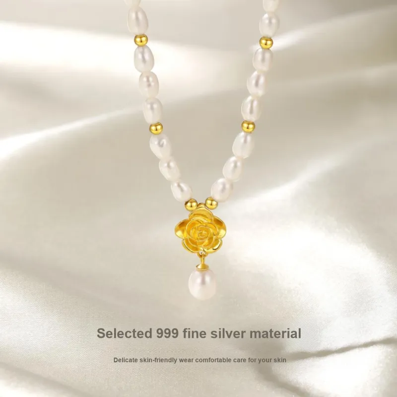 YFANXI Pearl Necklaces Women's-2