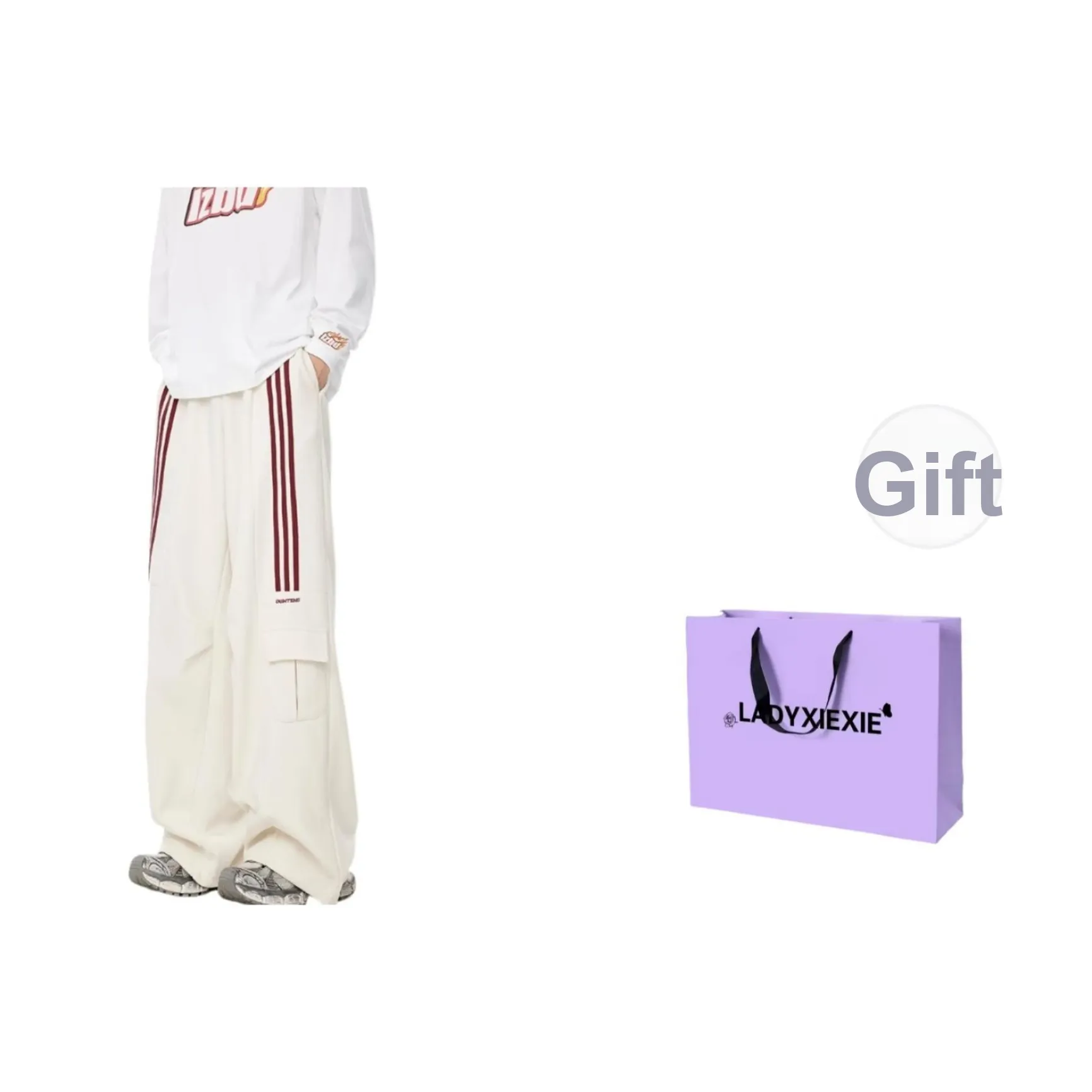 LADYXIEXIE Женские Карго Брюки