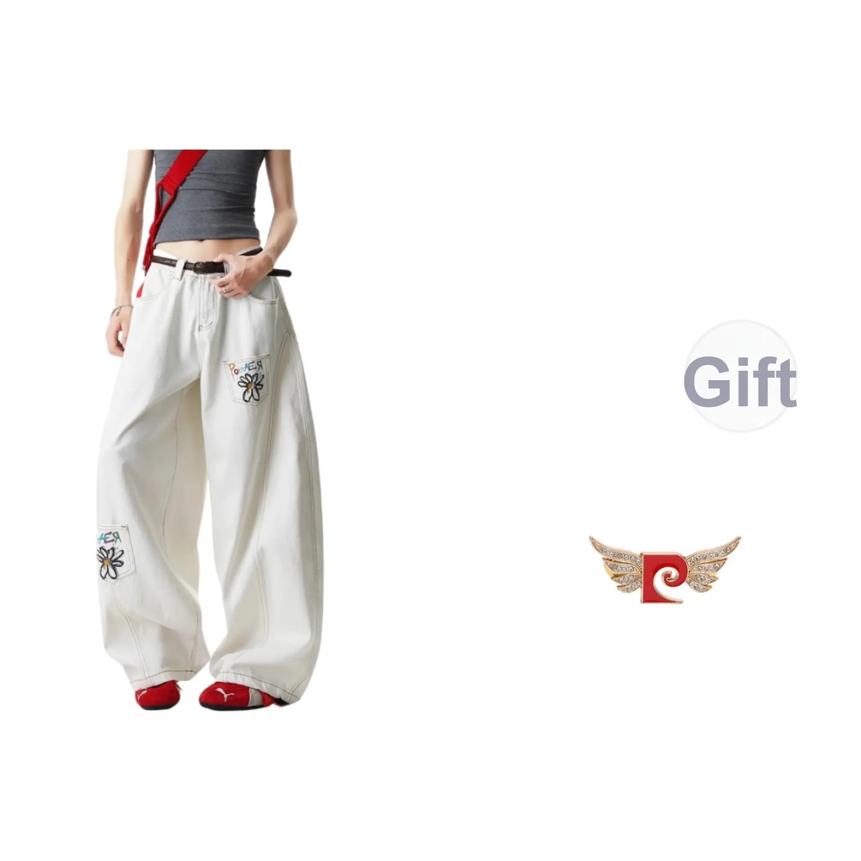 PIERRE CARDIN Белый Женские Джинсы