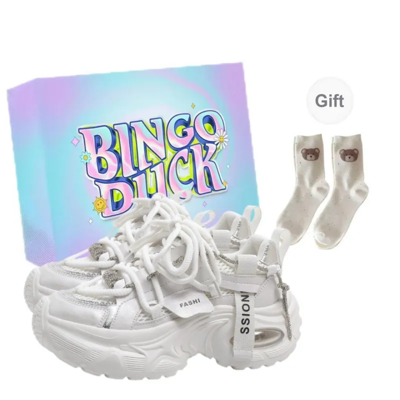 BINGO DUCK Chunky Sneakers Women's-0
