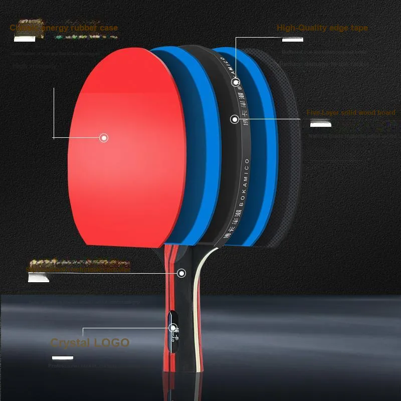 BO KA Ping Pong Paddles-4