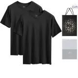 V-Neck 2 Pack (Black+Black)
