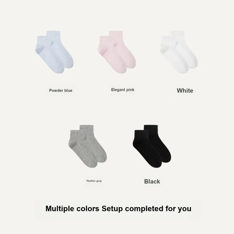 Ubras Ankle Socks Unisex 6 Pack-6
